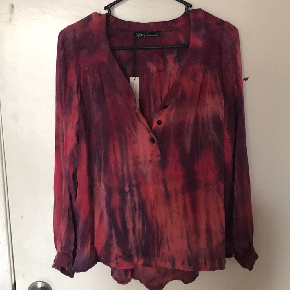 Gypsy TieDye blouse!